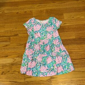 Lilly Pulitzer Kids Dress in Pink and Green size 8-10